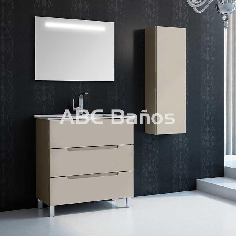 Mueble Lavabo KARA con patas 3 cajones